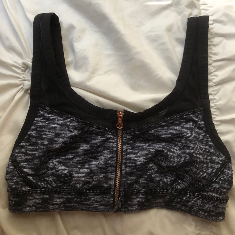 Lululemon Sports Bra Black/Grey